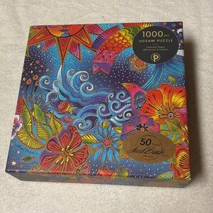Laurel Burch Vibrant Floral 1000-Piece Jigsaw Puzzle